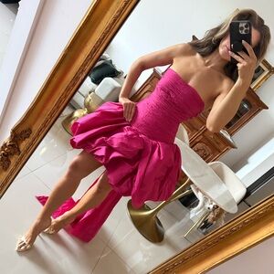 NWT Aje Piacere Bubble Hem Mini Dress